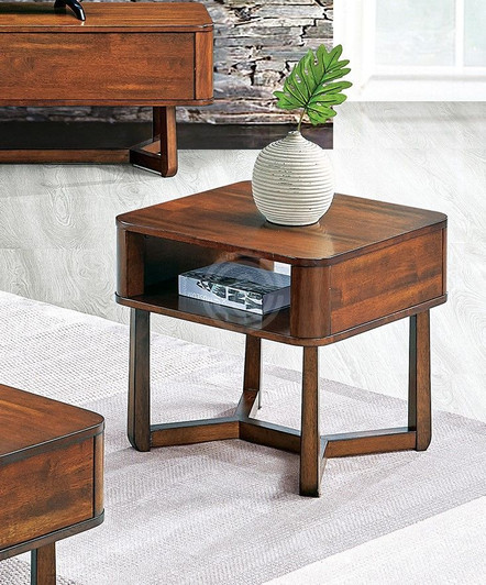 YG 3604 End Table In Cherry Finish YG 3604 End Table In Cherry Finish