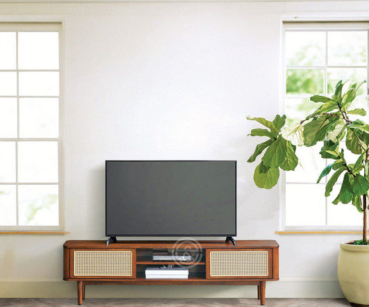 YG 3610 TV Cabinet1.8M In Cherry Finish and Rattan YG 3610 TV Cabinet1.8M In Cherry Finish and Rattan