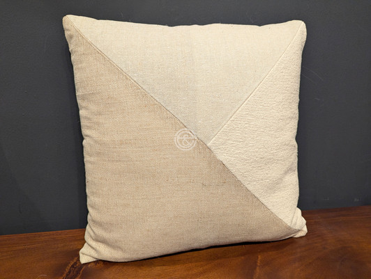 Patchwork Cushion Natural A7081 - 45x45 CMS Patchwork Cushion Natural A7081 - 45x45 CMS