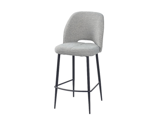 Marlin Kitchen Counter Chair BC-69 In 6002-15 Grey