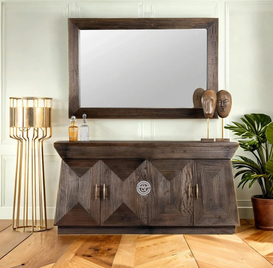Ritvik 4 Door Sideboard 