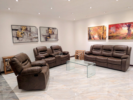 Torino 6 Seater Recliner In Dark Brown (SH1209D-248) Torino 6 Seater Recliner In Dark Brown (SH1209D-248)
