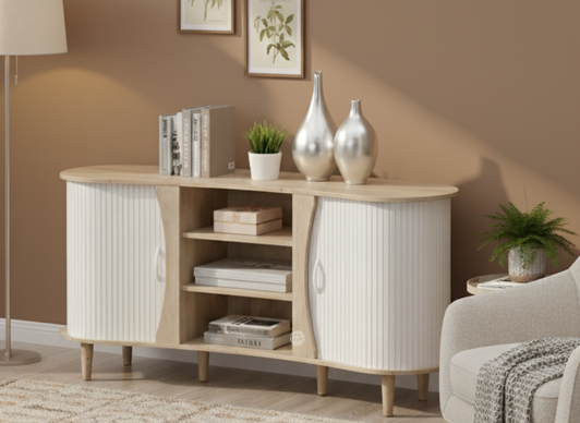 Curve Multi Function Cabinet 