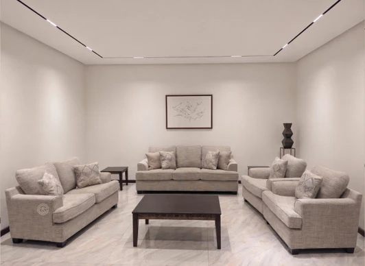 Sameen 6 Seater Sofa In Brown