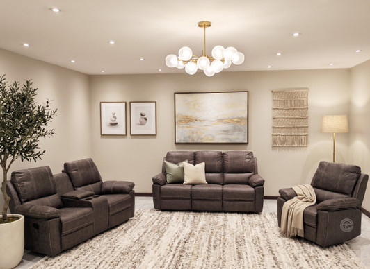 Corby 6 Seater Recliner In Gray(J506M)