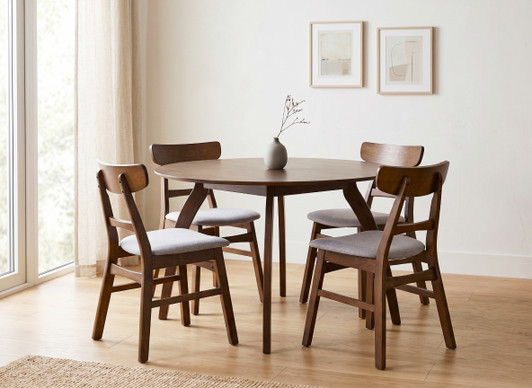 Clover 4 Seater Round Dining Set