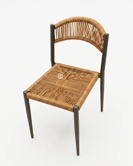 Almelo Rattan Side Chair (Honey)
