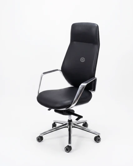 HB Chair STAR C-H in Black PU