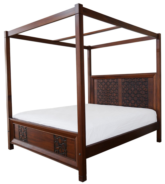 Jabril Poster Bed - Queen (King size also available) (made on order)