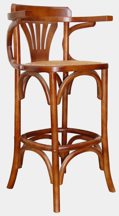 Stanley Bar Chair in Brown-OUT OF STOCK