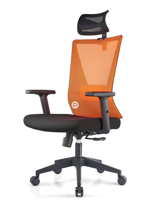 HB Chair HT-7068A - Orange/Black Seat-OUT OF STOCK