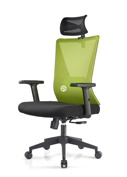 HB Chair HT-7068A - Green/Black Seat