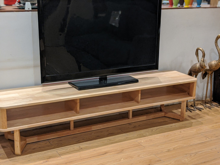 YG 3608 TV Cabinet 1.8m in Natural - OUT OF STOCK