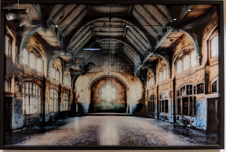 Tempered Glass Wall Art - Hall View ED0295-2(120X80CM-OUT OF STOCK