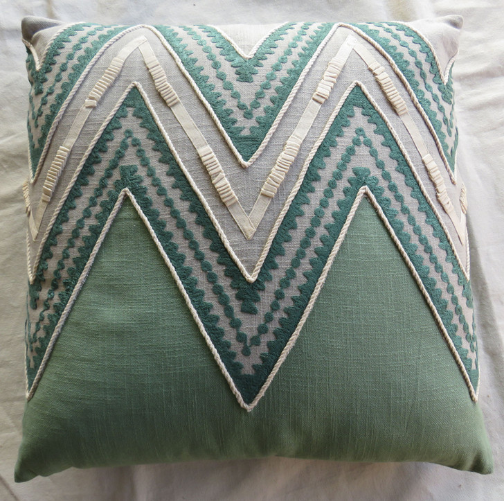 Hand Embroidered Cushion A3106 - 45x45 CM