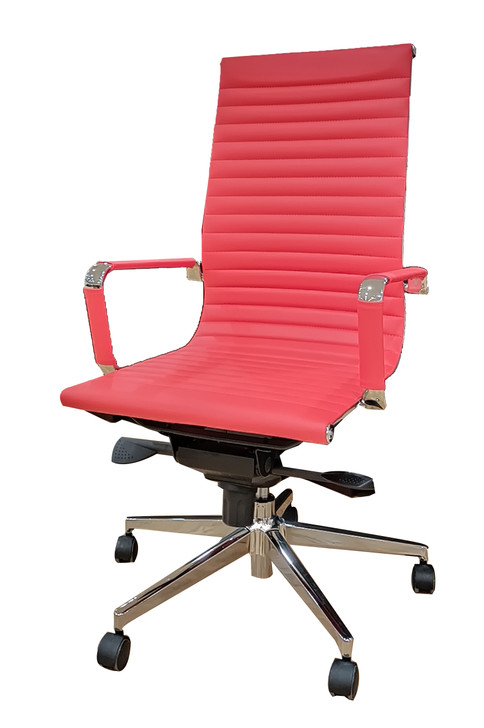 Sunny HB Chair In Red PU -OUT OF STOCK