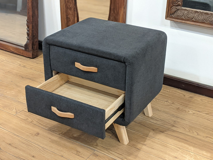 Marco Nightstand in Dark Grey