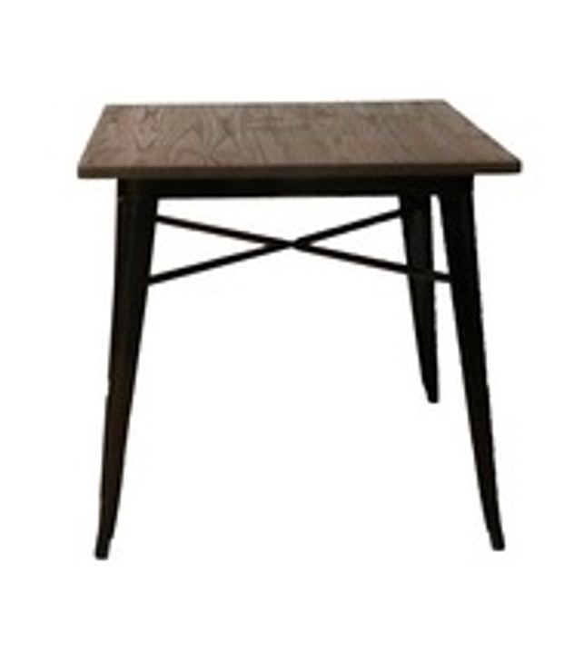 Bistro Metal Table with Base In Black (Base & Top Can be sold Individually)-OUT OF STOCK