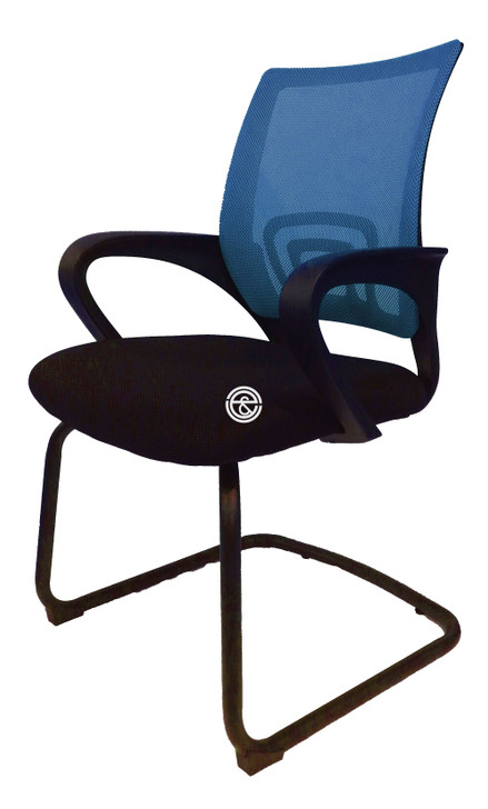 Visitors Chair HT-749D In Blue