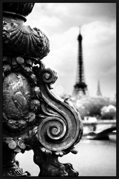Tempered Glass Wall Art - Paris Background EA2669-1-(80X120)CM-OUT OF STOCK