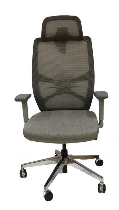 HB Chair Mars 690A in White/Grey