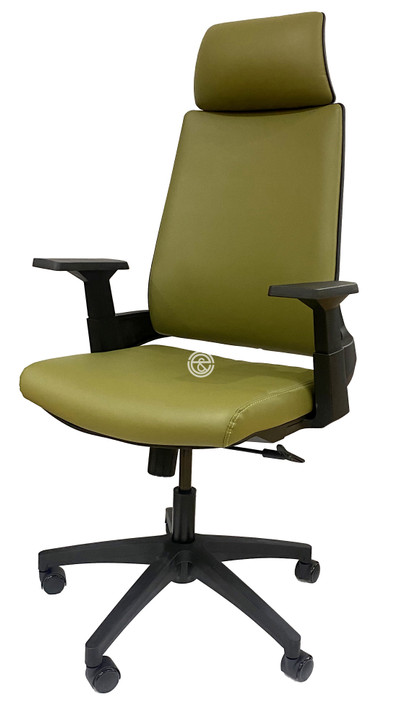 HB Chair SP-974A In Olive Green PU