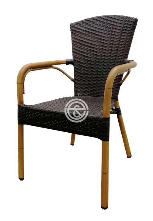 Royal Alum Rattan Armchair 