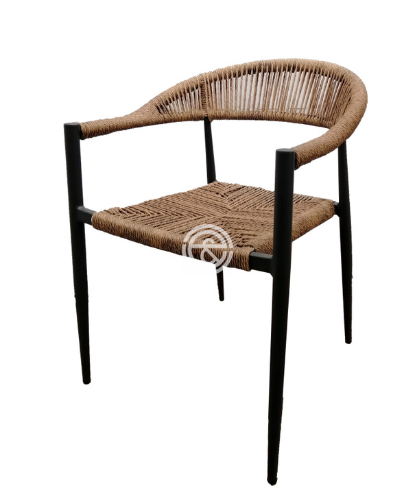 Almelo Rattan Arm Chair (Honey) -OUT OF STOCK