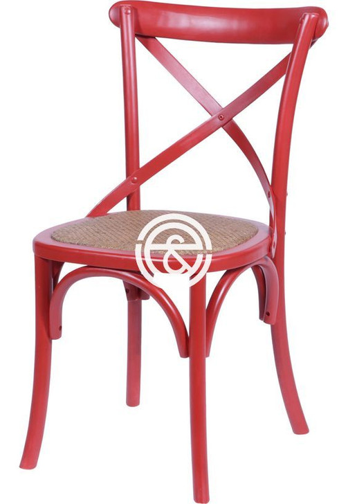 Allan Bistro Chair in Red