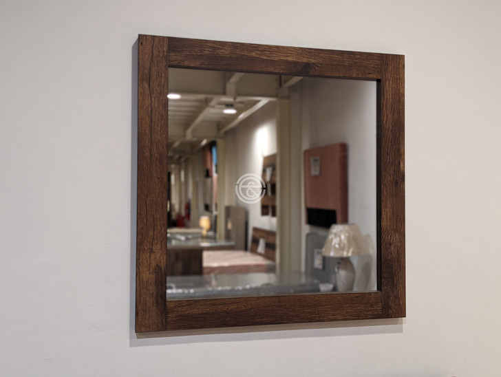 Kalmal Dressing Mirror (French Oak Finish)