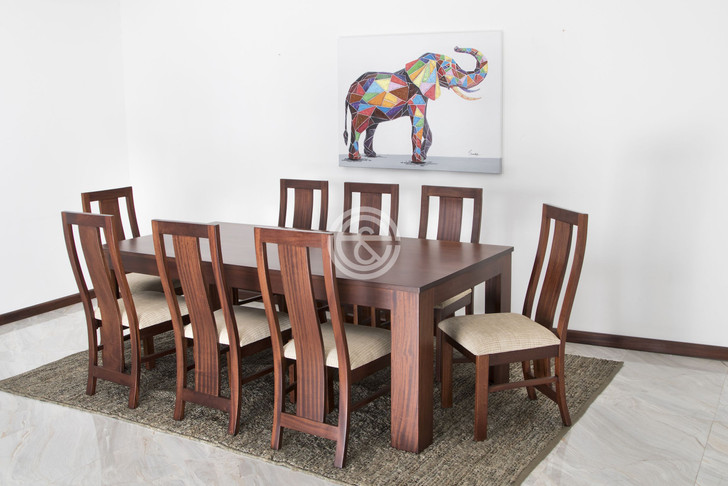 Madrid 8 Seater Dining Set (Made on Order)