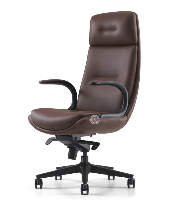 HB Chair A2561-12 in Brown PU