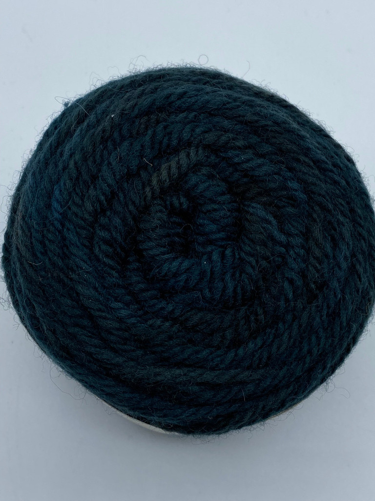 Bulky wool yarn - works up nicely on 8, 9 or 10 needles