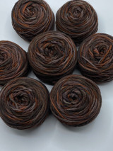 Aran weight - 100% wool
Wound and ready to knit! (Not used)