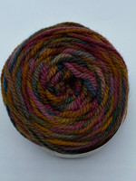 Bulky wool yarn - works up nicely on 8, 9 or 10 needles