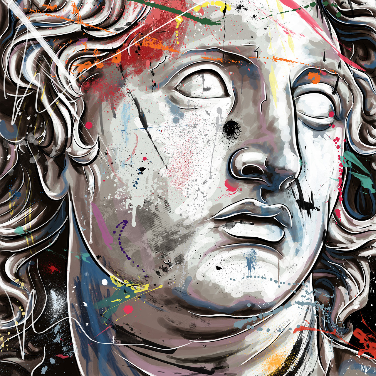 アート・デザイン・音楽 Alexander the great Alexander the Great - MD Art Lifestyle