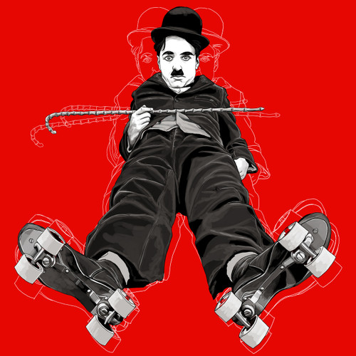 The Timeless Charm of Charlie Chaplin (Red) The Timeless Charm of Charlie Chaplin (Red)