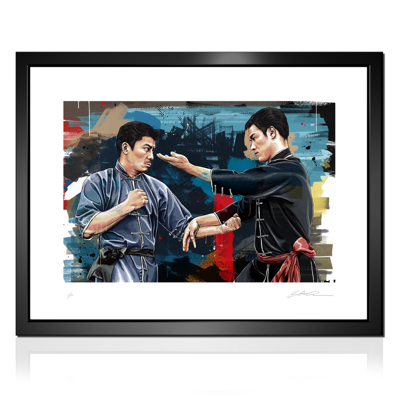 Bruce Lee And Taky Kimura 