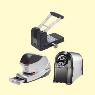 Staplers, Punches And Sharpeners