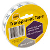Marbig Office Tape 18mm x 66m 76.2mm Core Clear