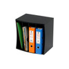 Marbig 4 Tier Wooden Stor A File Organiser Black