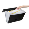 Marbig Foolscap Expanding Case 26 Pocket Black