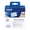 Brother Label Roll DK44205 62mm x 3048m Black on White
