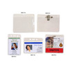 Rexel #9801612 Id Card Holder Large With Pin & Clip - 113 X 84Mm - Pack Of 10 Clear - Rexel Australia, Rexel stapler, Rexel staples, Rexel paper shredder, Rexel punch | It's A Mega Thing