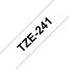 Brother TZe Tape 18mm Black on White TZE241