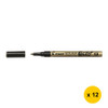 Pilot 605511 Super Color Gold Permanent Marker Fine 3.0Mm Box Of 12 | Its A Mega Thing