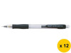 Pilot Super Grip Mechanical Pencil 0.5mm Lead Black Barrel Box of 12