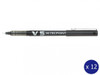 Pilot Hi-Tecpoint V5 Liquid Ink Rollerball 0.5mm Black Box of 12
