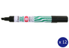 Pilot Sca-B-B Super Color Permanent Marker Broad Chisel Tip 4.5Mm Black Box Of 12 | Its A Mega Thing