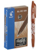 Pilot BL-FR7-BN Frixion Ball Erasable Gel Ink Rollerball Fine 0.7mm Brown Box of 12 | It's A Mega Thing